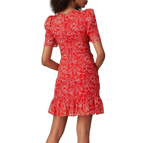 Parker Red Floral Krislyn Dress - Picture 9 of 9